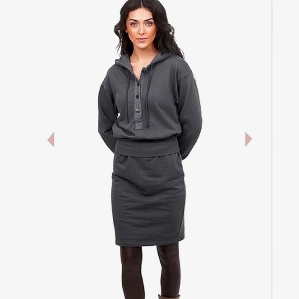 🆕 Prairie Underground Club Henley Sweatshirt Dress